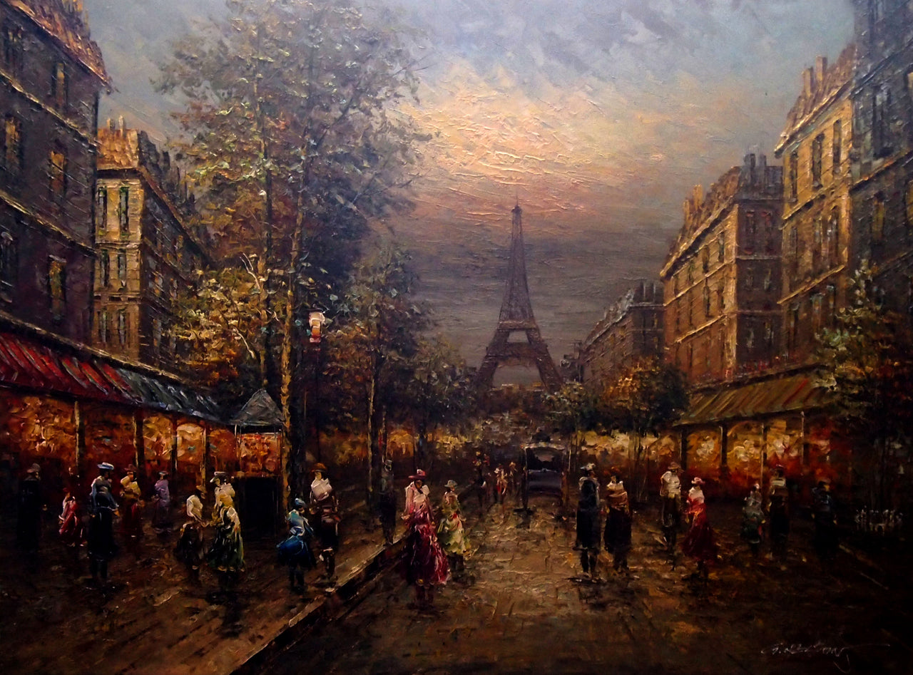 FR4820179 - 36"x48" Original Oil Painting