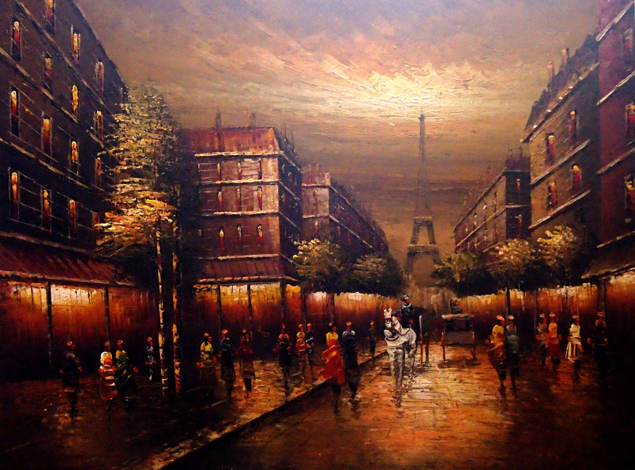 FR4820185 - 36"x48" Original Oil Painting