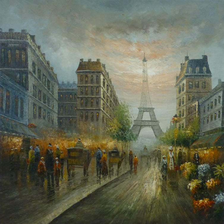 FR4910847 - 48"x48" Original Oil Painting