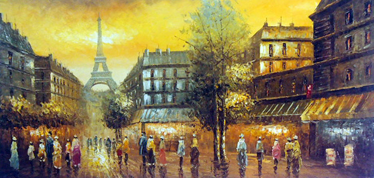 FR5017692 - 24"x48" Original Oil Painting