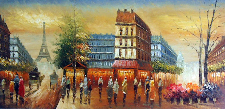 FR5017735 - 24"x48" Original Oil Painting