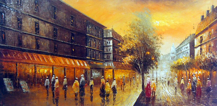 FR5017747 - 24"x48" Original Oil Painting
