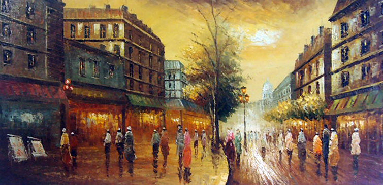 FR5017773 - 24"x48" Original Oil Painting