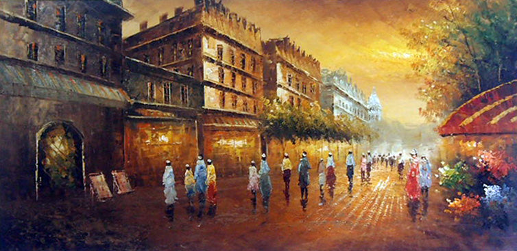 FR5017787 - 24"x48" Original Oil Painting