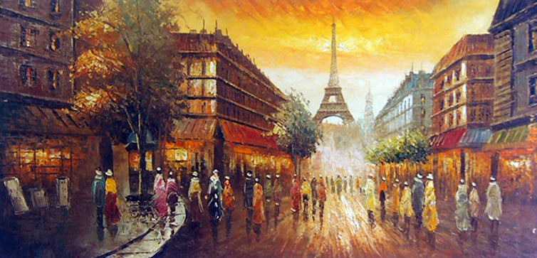 FR5017792 - 24"x48" Original Oil Painting