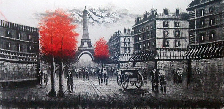 FR5019011 - 24"x48" Original Oil Painting