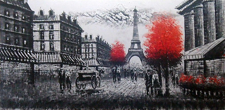 FR5019019 - 24"x48" Original Oil Painting