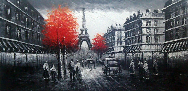 FR5019035 - 24"x48" Original Oil Painting