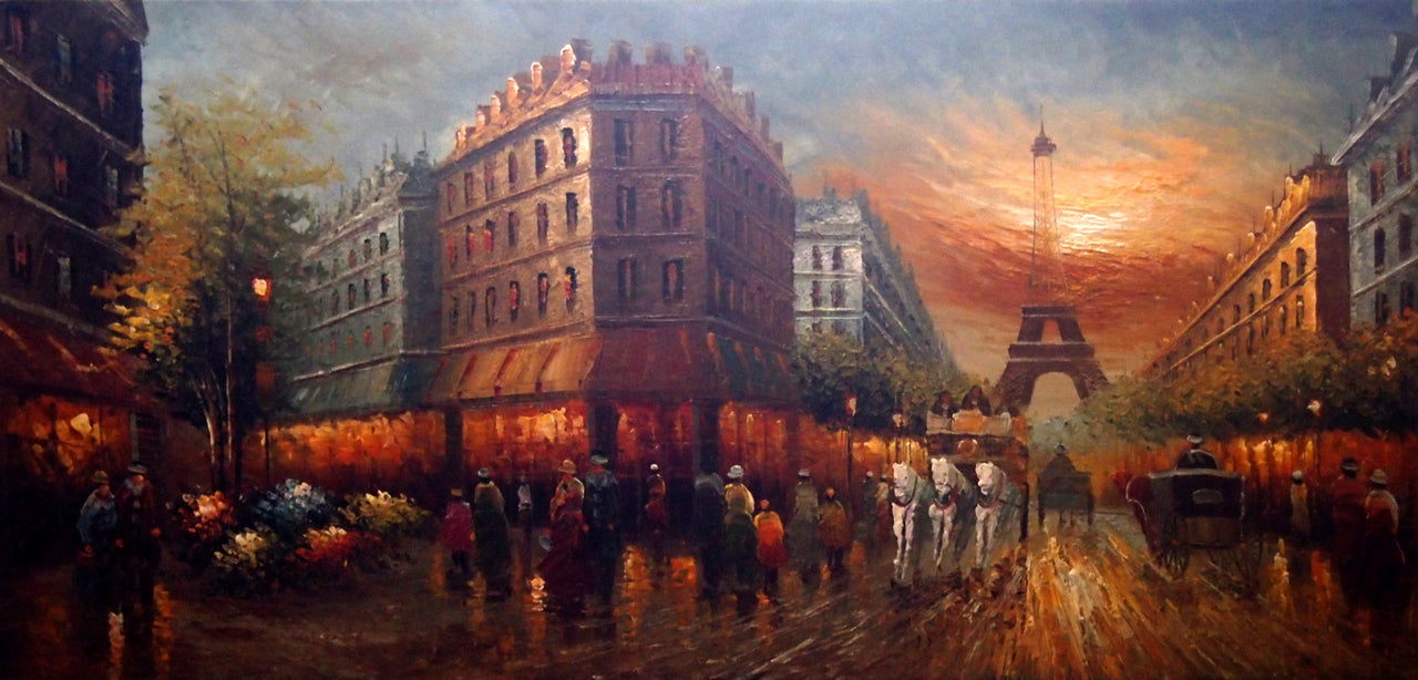 FR5020115 - 24"x48" Original Oil Painting