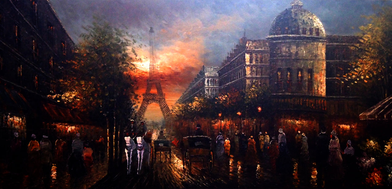 FR5020117 - 24"x48" Original Oil Painting
