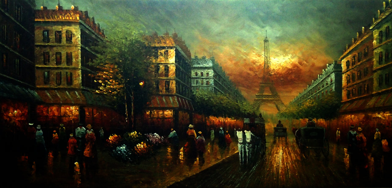 FR5020121 - 24"x48" Original Oil Painting