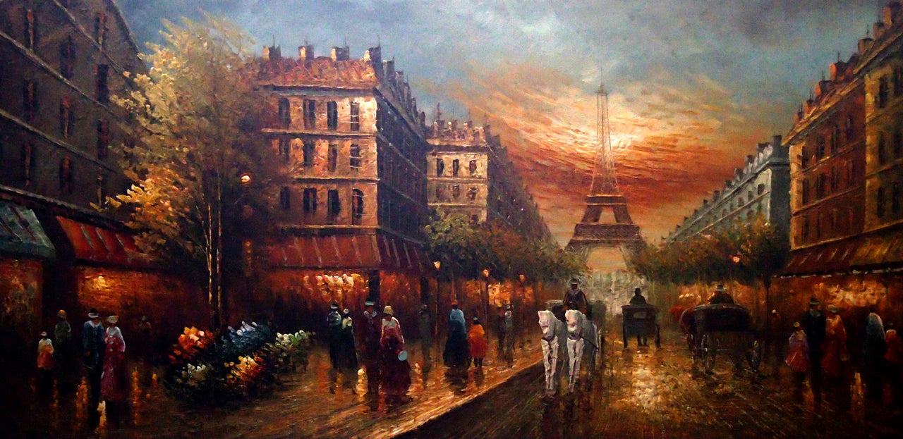 FR5020123 - 24"x48" Original Oil Painting