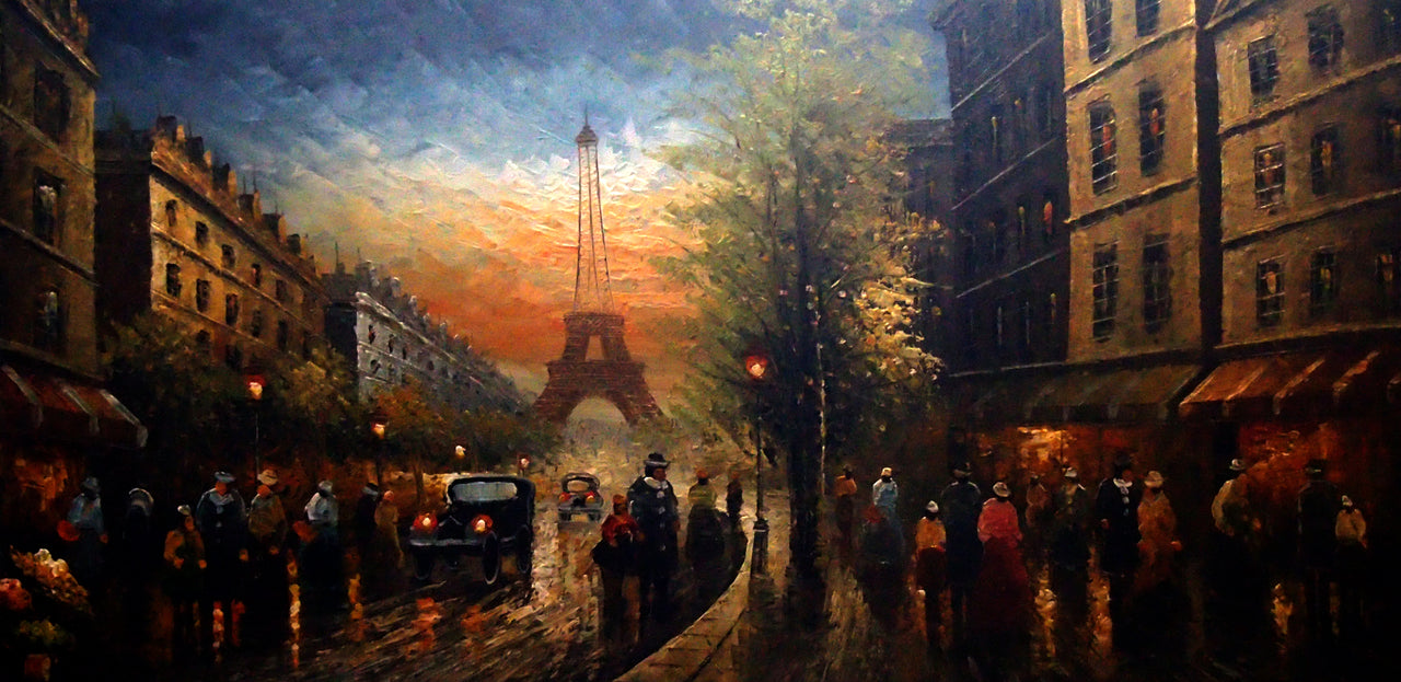 FR5020124 - 24"x48" Original Oil Painting