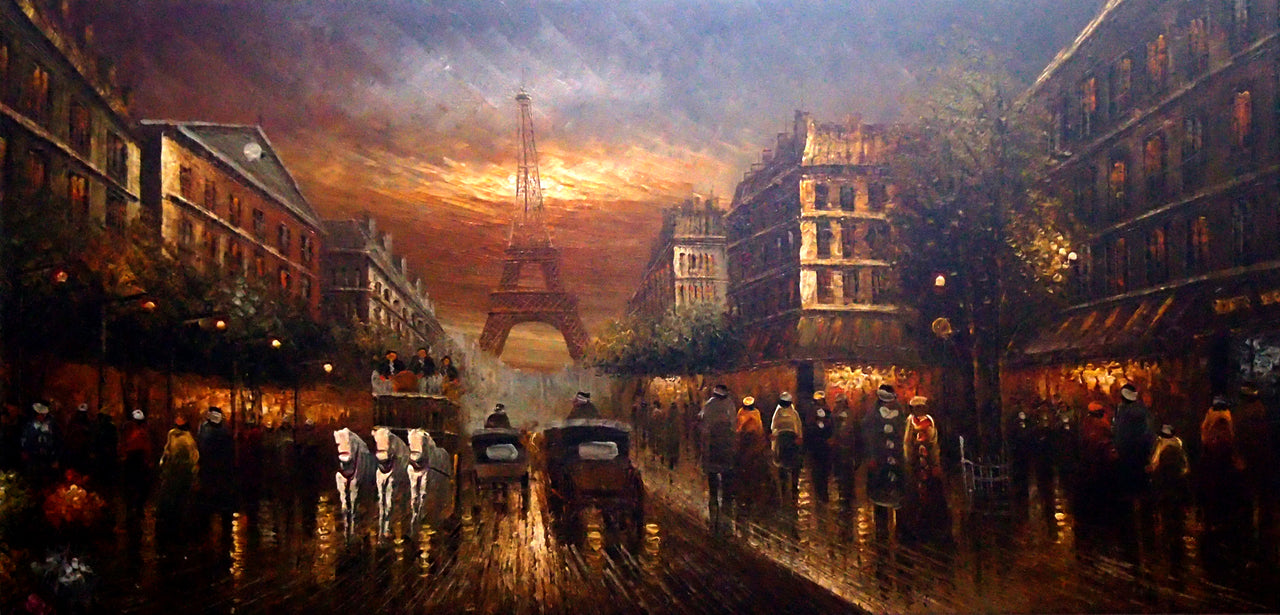 FR5020125 - 24"x48" Original Oil Painting