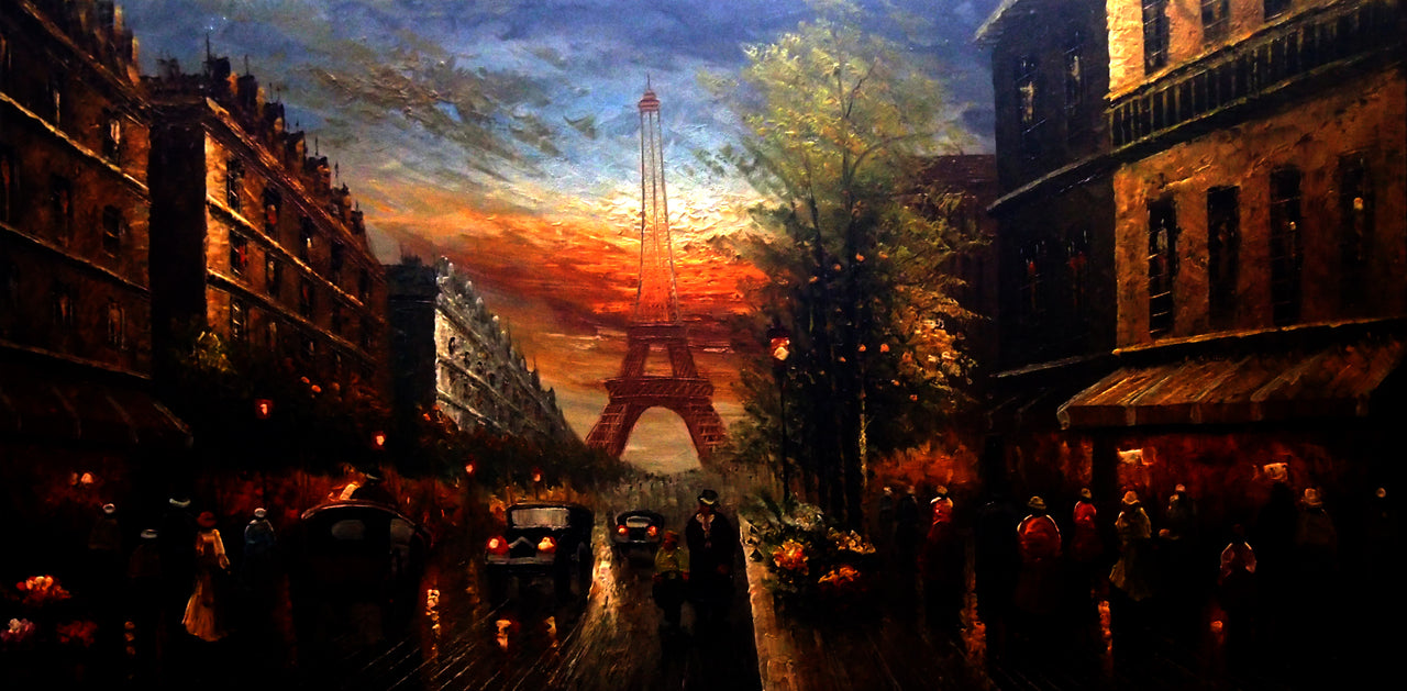 FR5020127 - 24"x48" Original Oil Painting