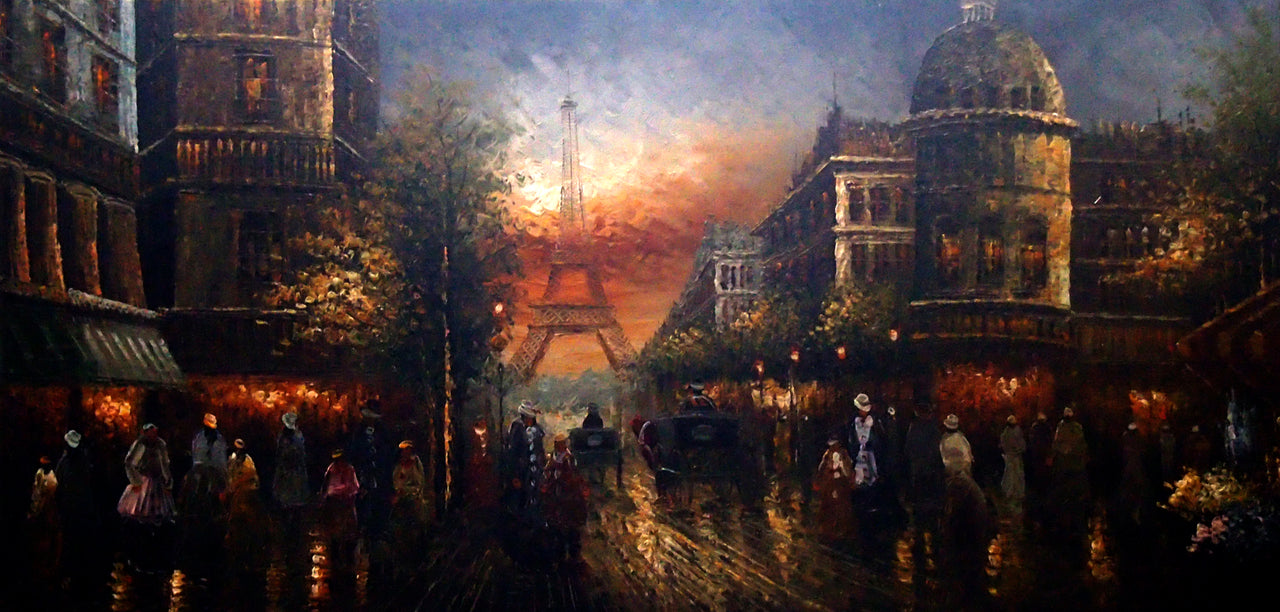 FR5020129 - 24"x48" Original Oil Painting