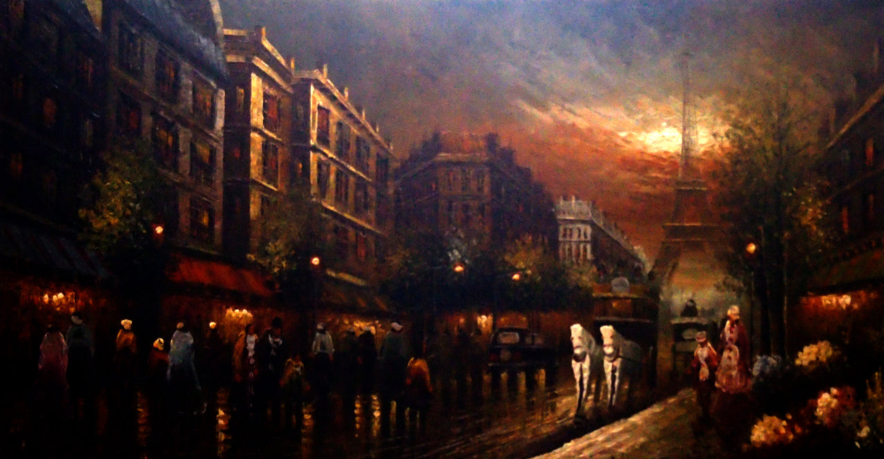 FR5020133 - 24"x48" Original Oil Painting