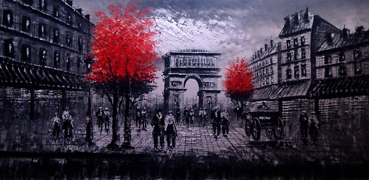 FR5020187 - 24"x48" Original Oil Painting