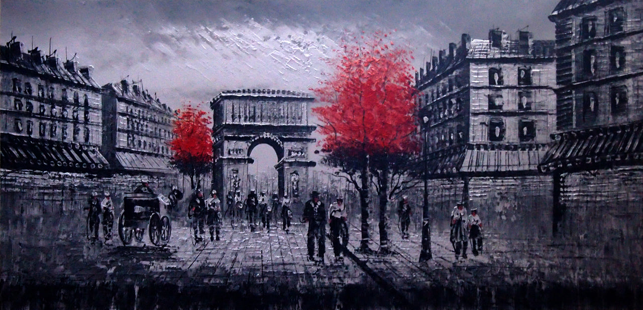 FR5020191 - 24"x48" Original Oil Painting