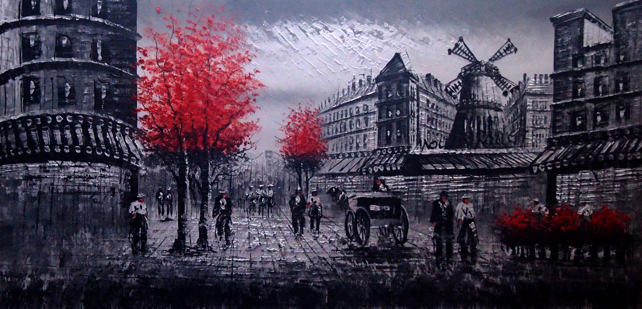 FR5020205 - 24"x48" Original Oil Painting