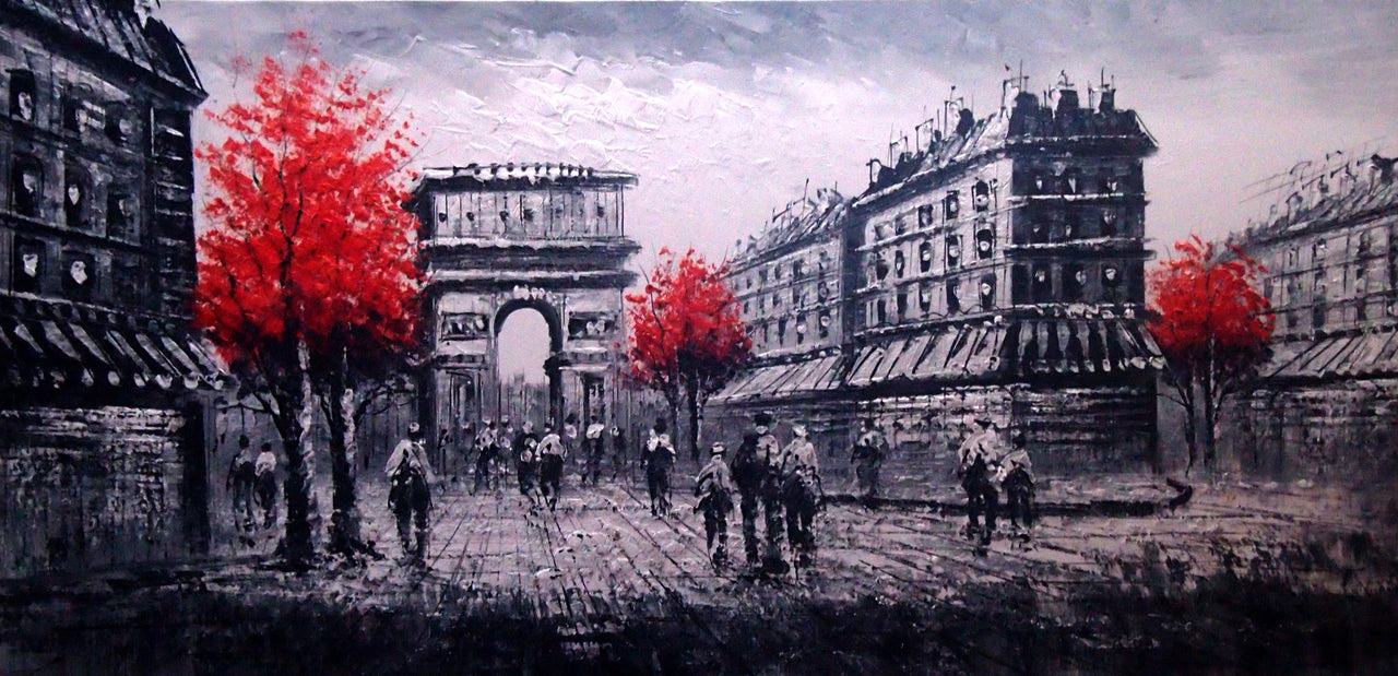 FR5020217 - 24"x48" Original Oil Painting