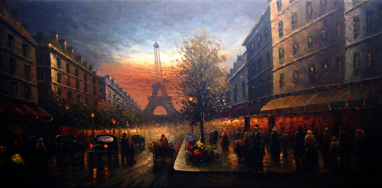 FR5020561 - 24"x48" Original Oil Painting