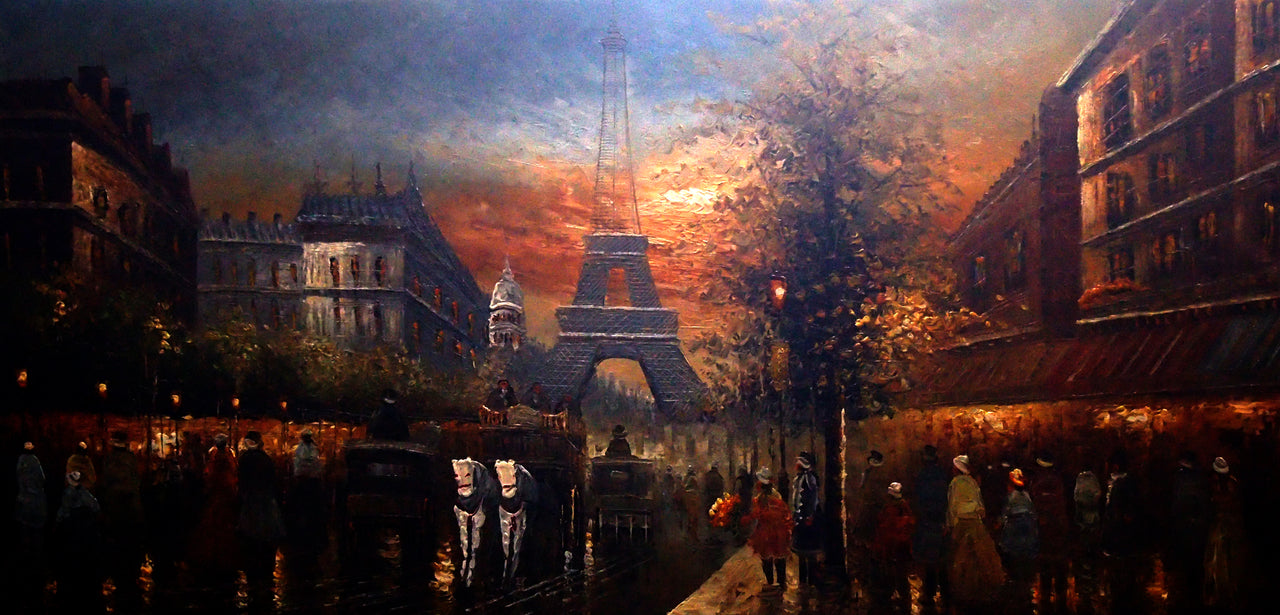 FR5020564 - 24"x48" Original Oil Painting