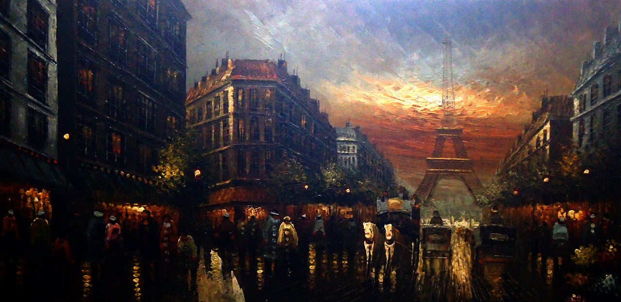 FR5020565 - 24"x48" Original Oil Painting