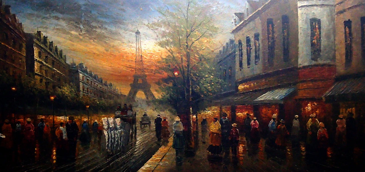 FR5020568 - 24"x48" Original Oil Painting