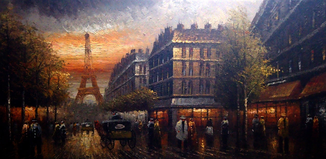FR5020574 - 24"x48" Original Oil Painting