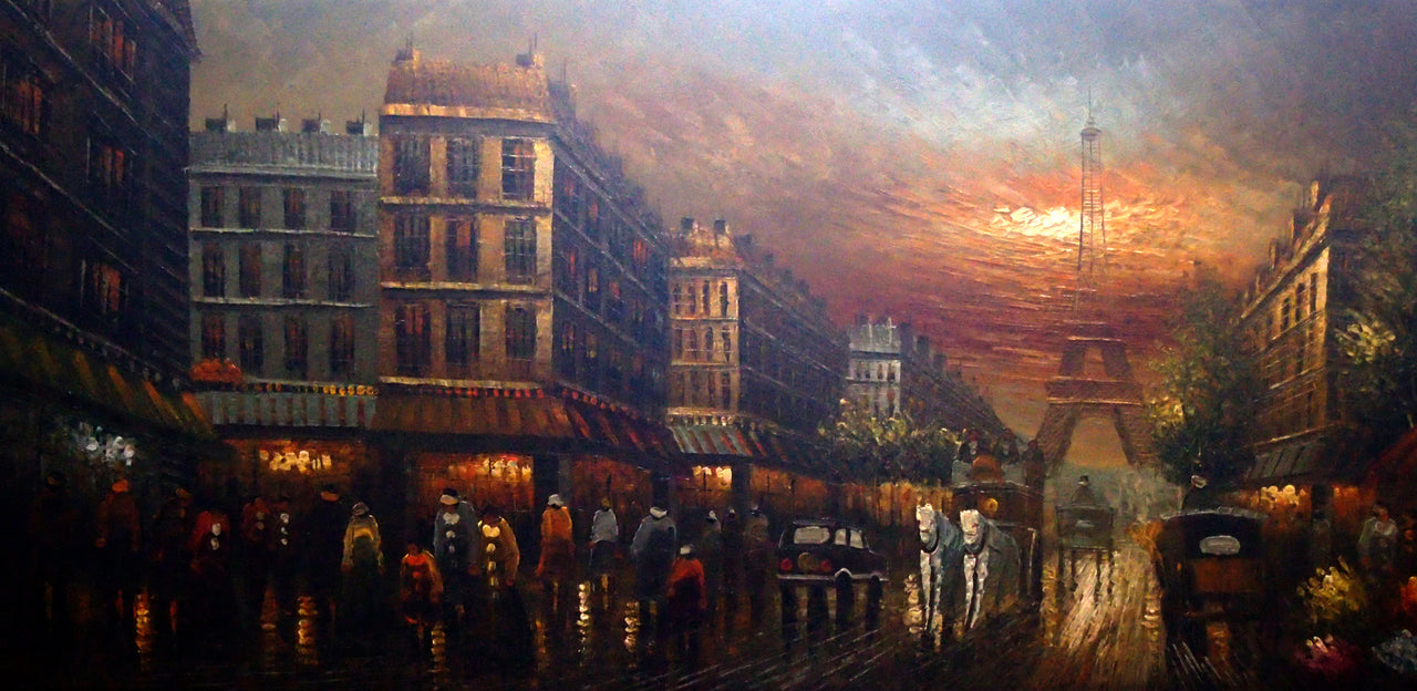 FR5020575 - 24"x48" Original Oil Painting