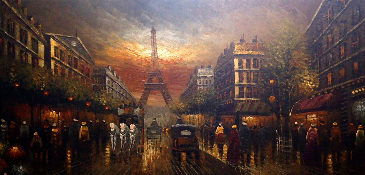 FR5020577 - 24"x48" Original Oil Painting