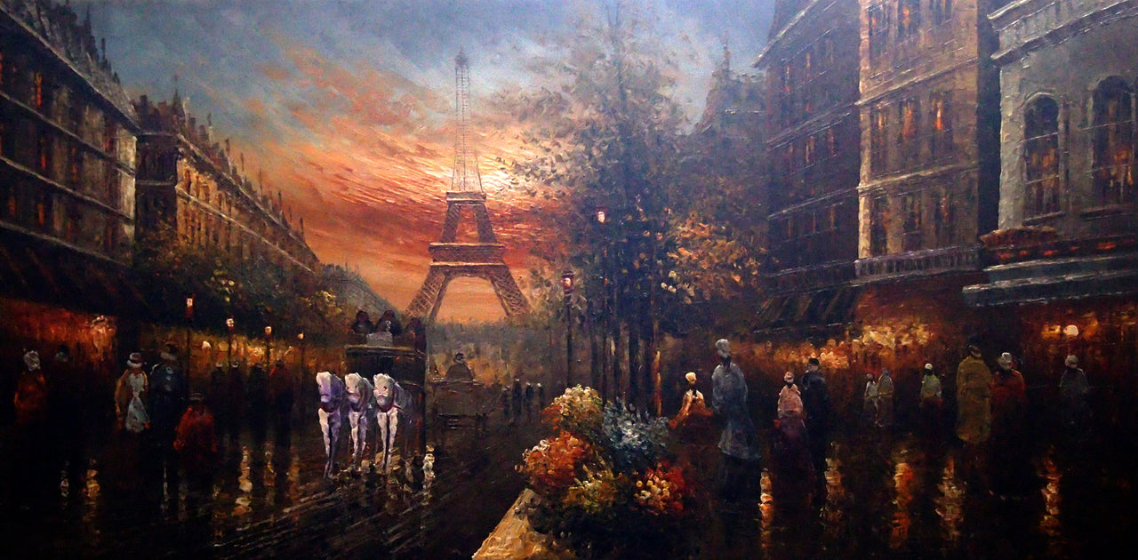 FR5020579 - 24"x48" Original Oil Painting