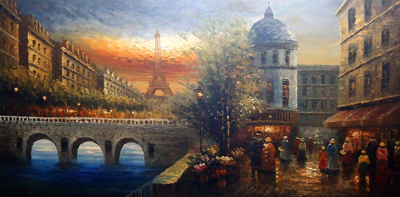FR5020580 - 24"x48" Original Oil Painting