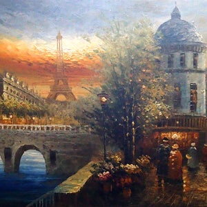 FR5020580 - 24"x48" Original Oil Painting