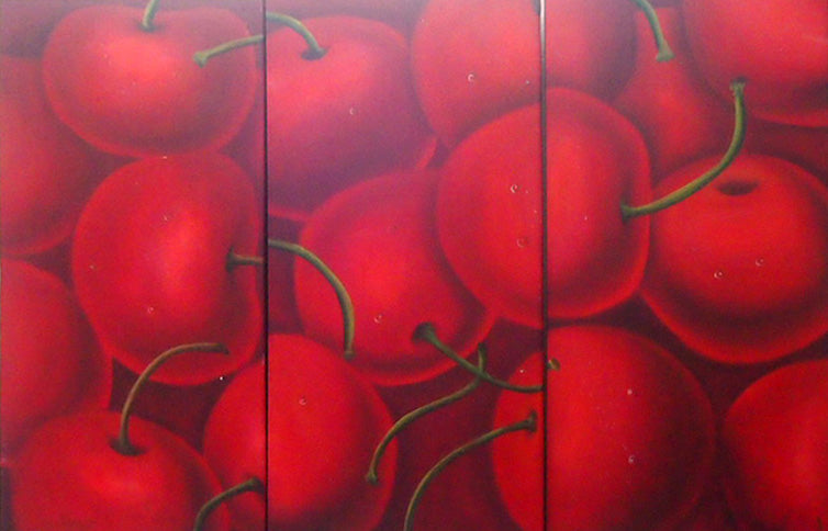 FWTT19309 - Triptych Original Oil Painting