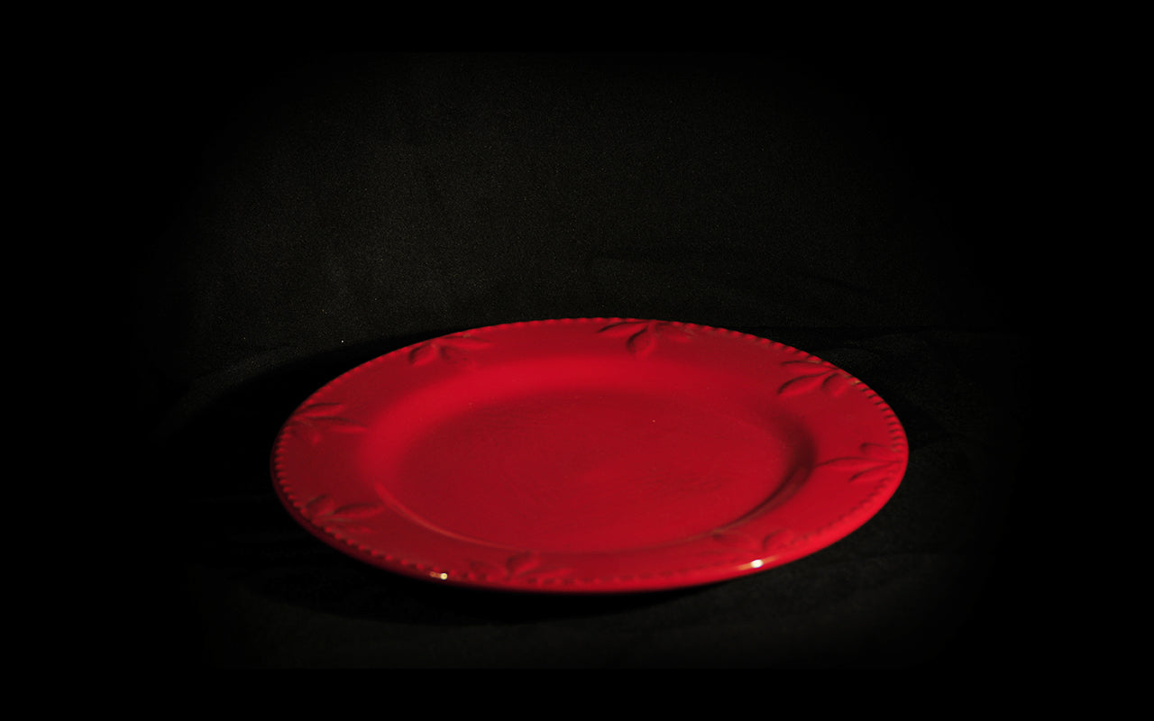HCCH4680 - Red Mix N Match Dinner Plate