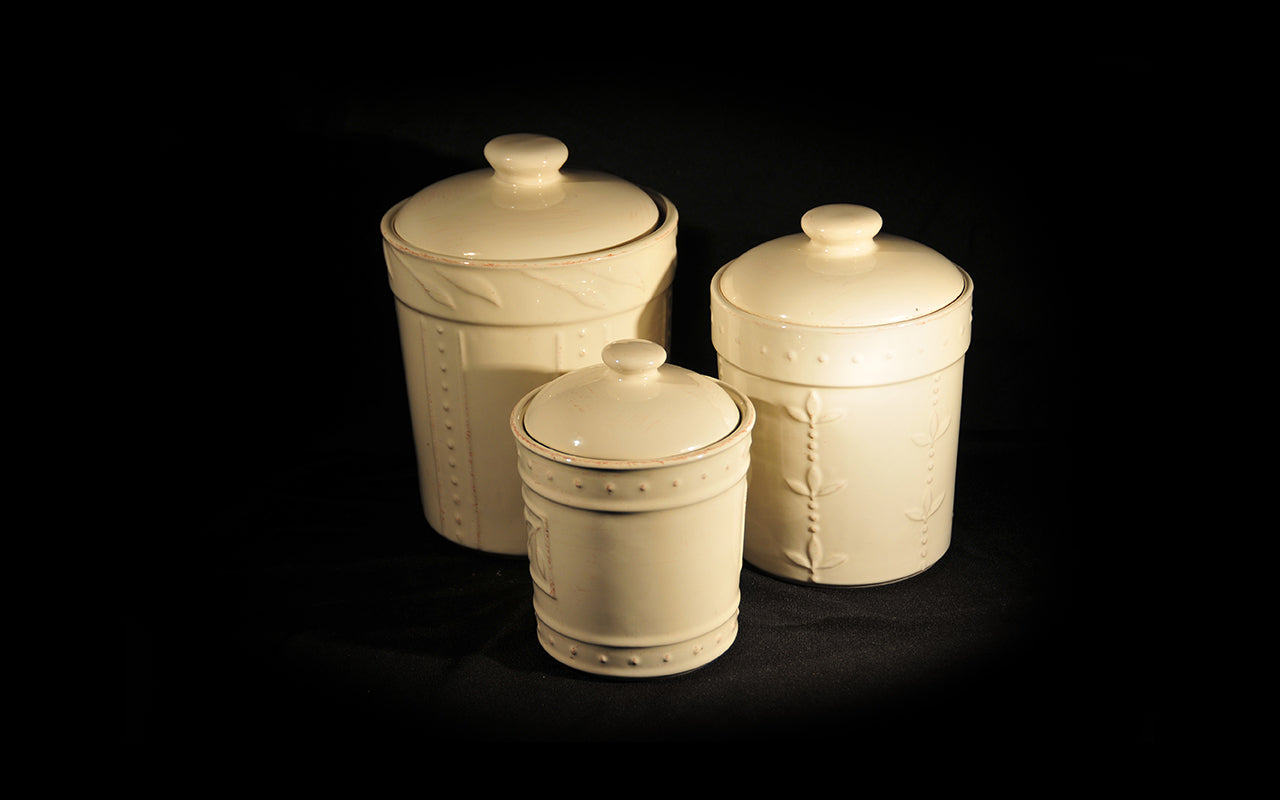 HCCH4706 - Cream Mix N Match Large Cannister