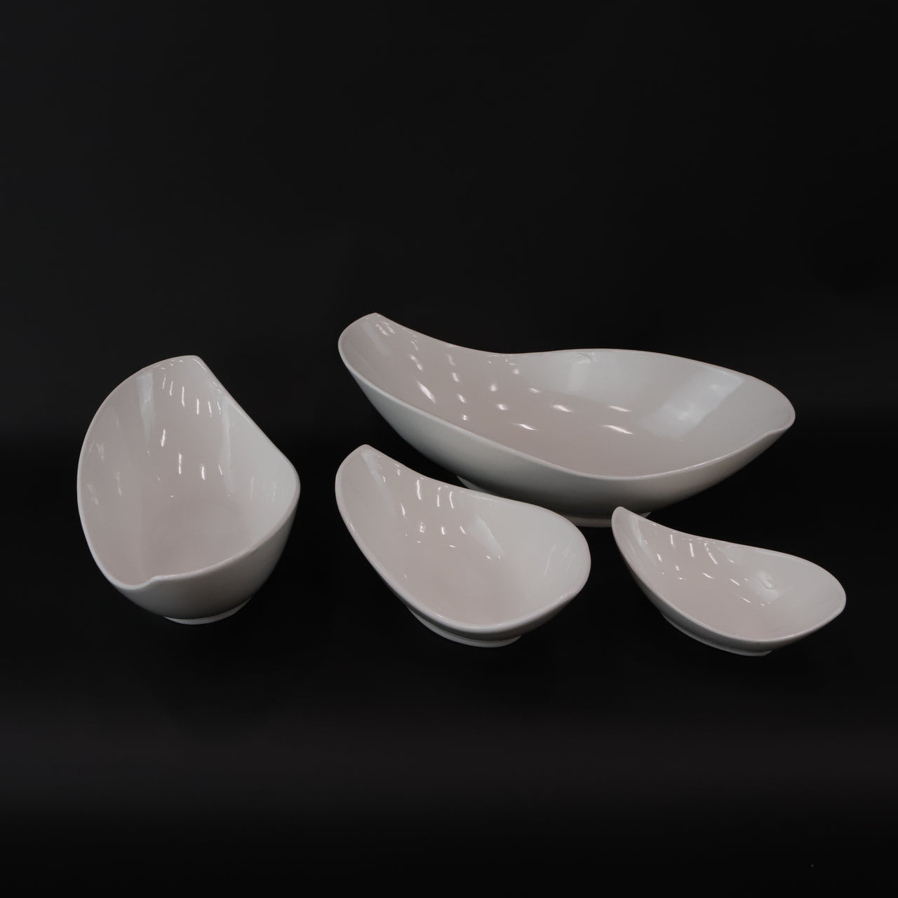 HCCH6145 - Oval Swirl Bowl - XS