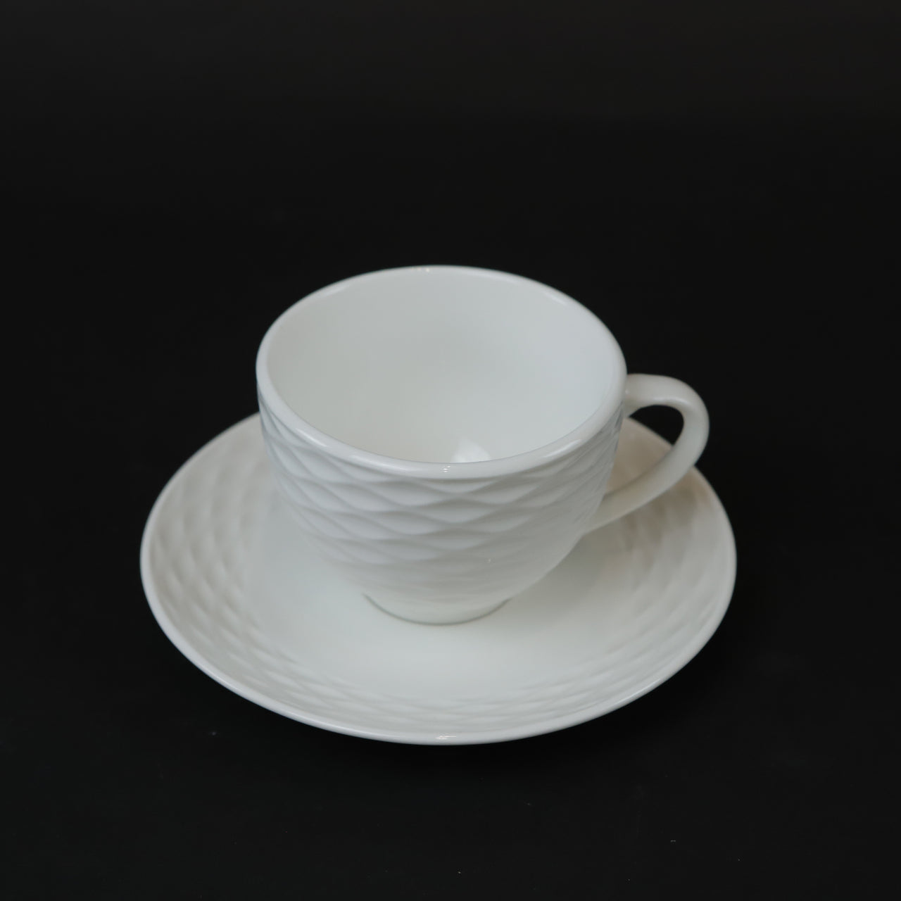HCCH6810 - Basket Weave Cup & Saucer