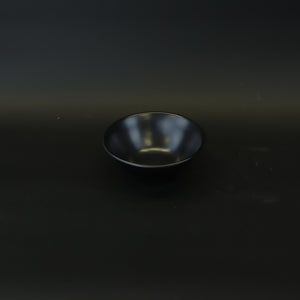 HCCH8721 - Black Melamine Bowl - 6"