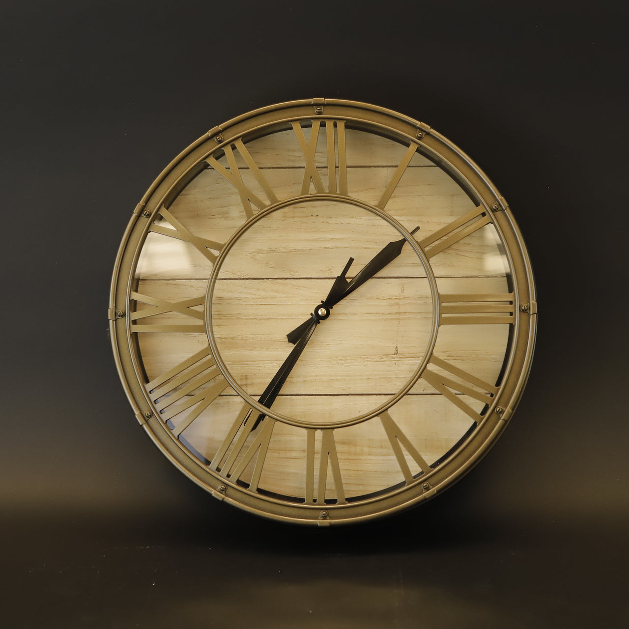 HCCL8840 - Brass Wall Clock