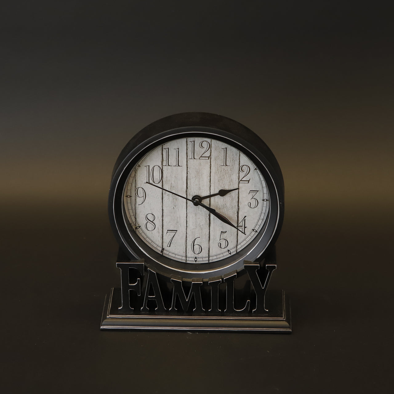 HCCL8849 - Silver Family Mantle Clock
