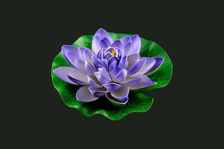 HCFL4165 - Purple Floating Flower - Large