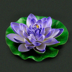 HCFL4173 - Purple Floating Flower - Medium