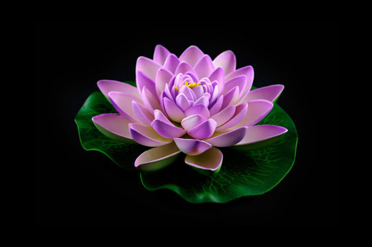 HCFL4175 - Mauve Floating Flower - Med