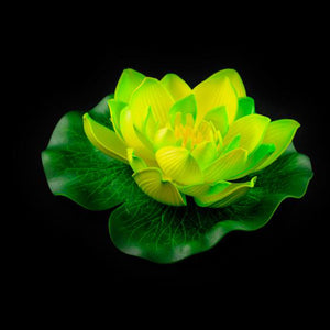 HCFL4454 - Green Floating Flower - Medium
