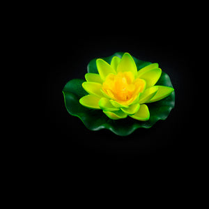 HCFL4457 - Green Floating Flower - Small
