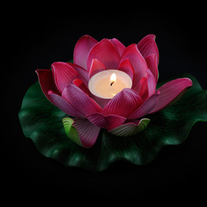 HCFL4461 - Fuchsia Floating Candle