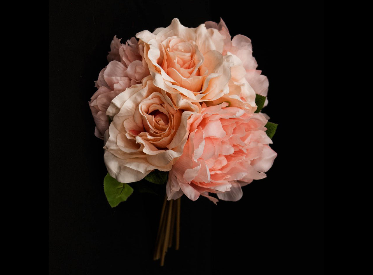 HCFL4748 - Peach L Peony Bouquet